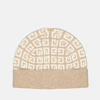 Chapeaux, casquettes et bonnets Bonnet 4G Givenchy Beige Femme