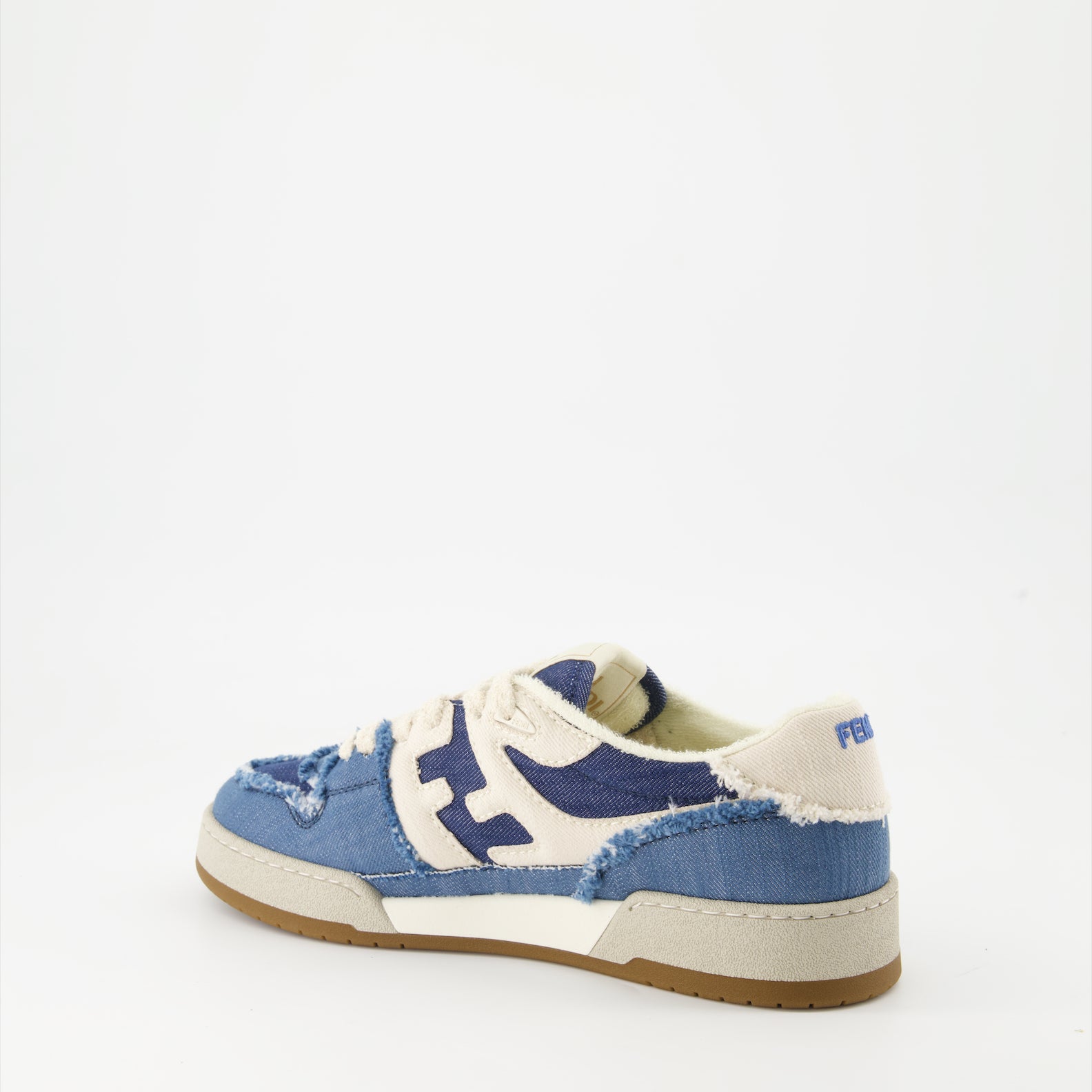 Baskets Baskets Fendi Match Fendi Bleu Femme