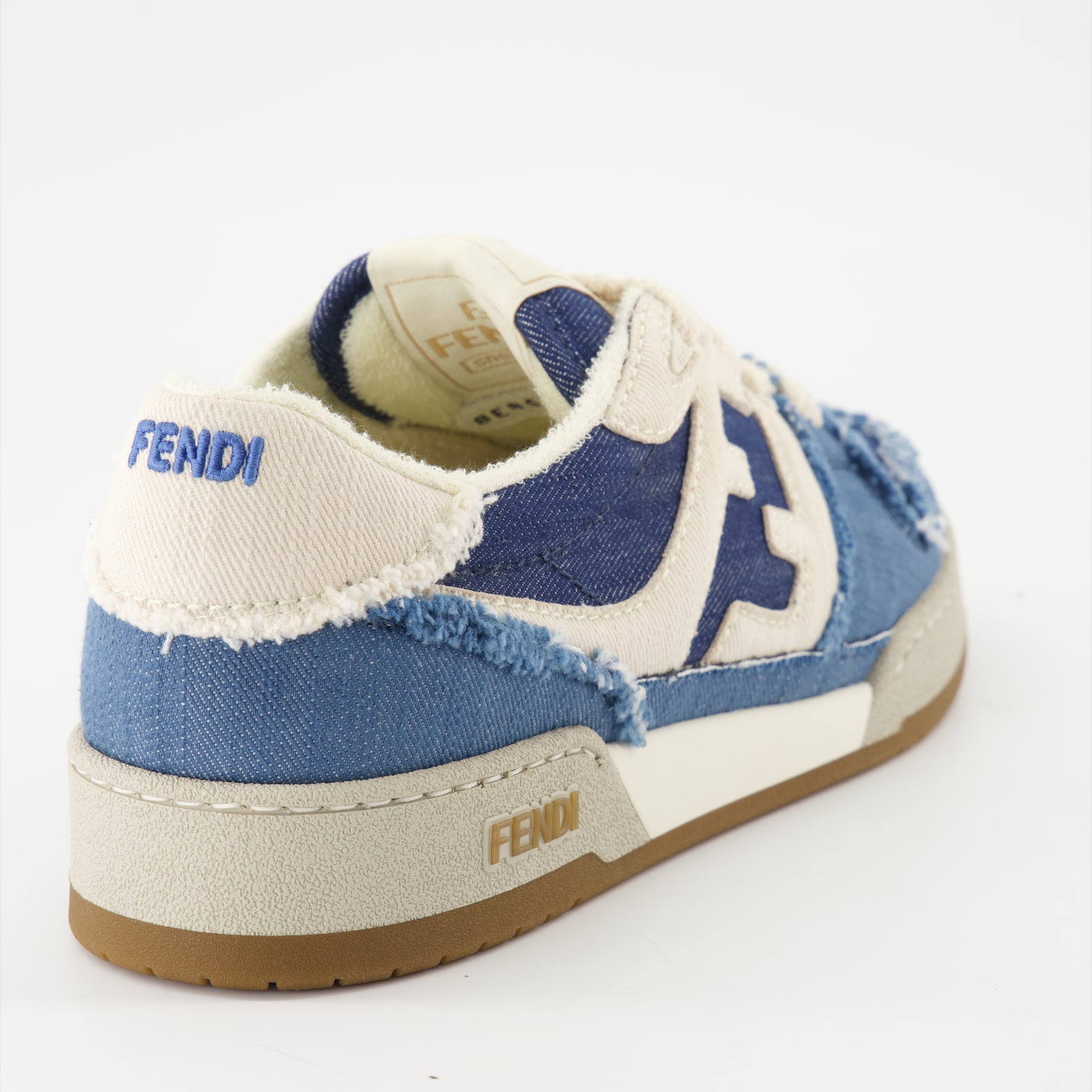 Baskets Baskets Fendi Match Fendi Bleu Femme