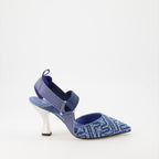 Heels Escarpins Colibrì Fendi Blue Femme