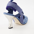 Heels Escarpins Colibrì Fendi Blue Femme