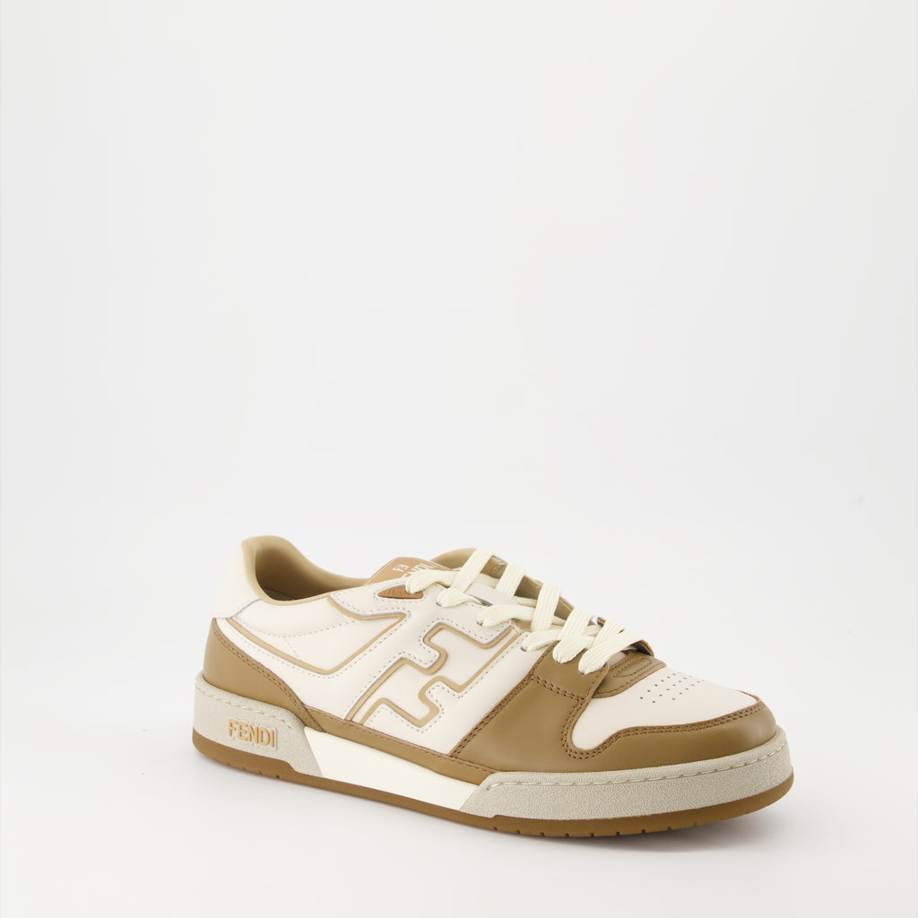 Sneaker Fendi Match Sneakers Fendi Beige Homme