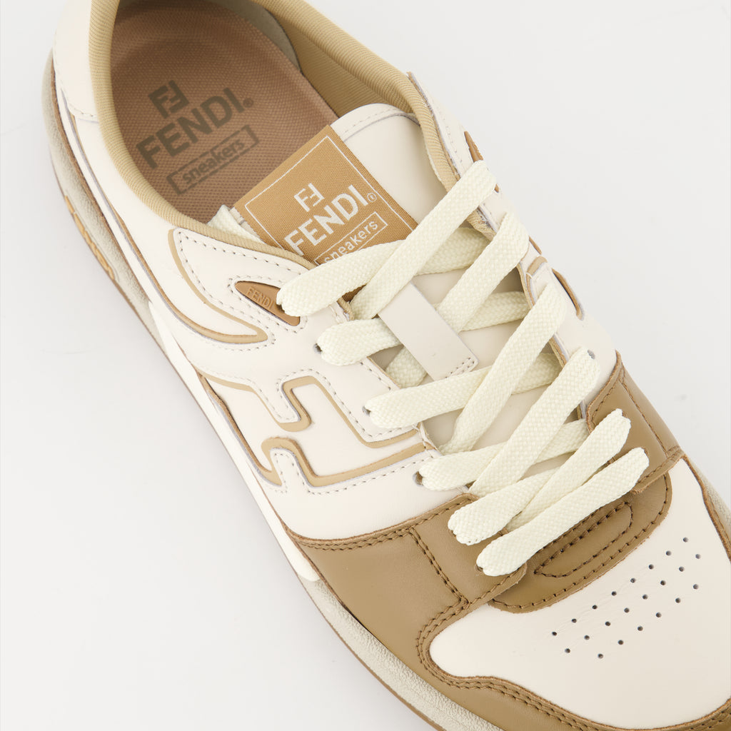 Sneaker Fendi Match Sneakers Fendi Beige Homme