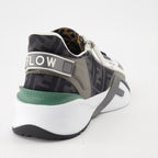 Baskets Baskets Fendi Flow Fendi Gris Homme