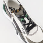 Baskets Baskets Fendi Flow Fendi Gris Homme