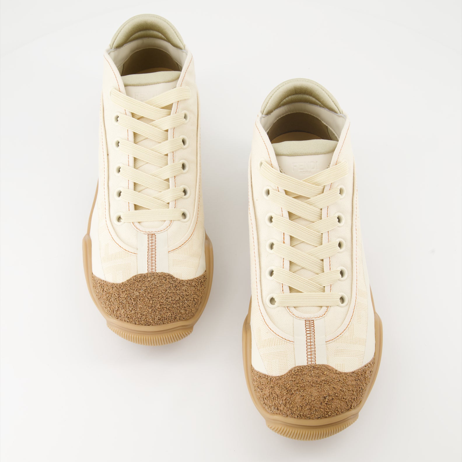 Sneakers Fendi Lab Sneakers Fendi Beige Man