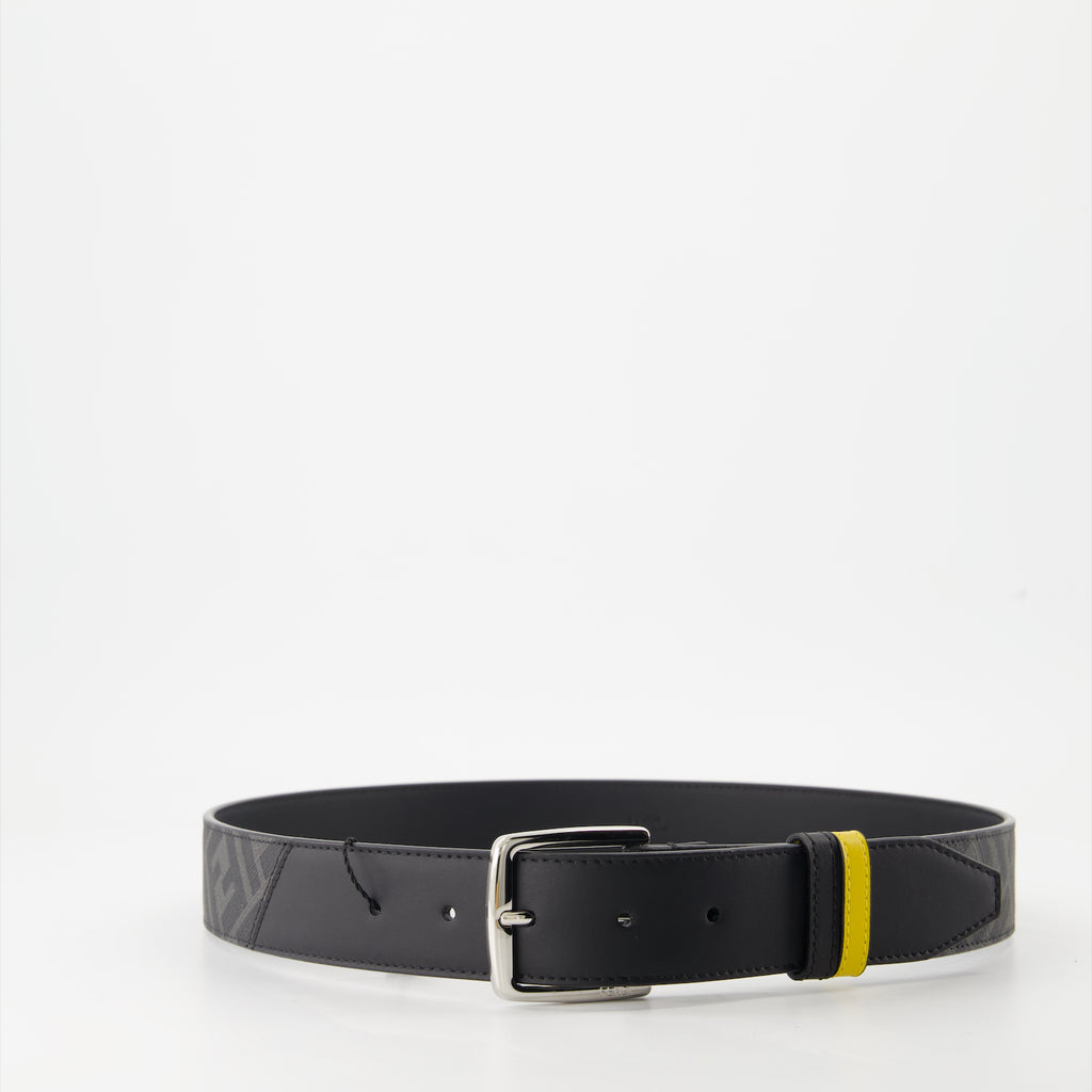 ベルト Ceinture FF Fendi 黒 Homme
