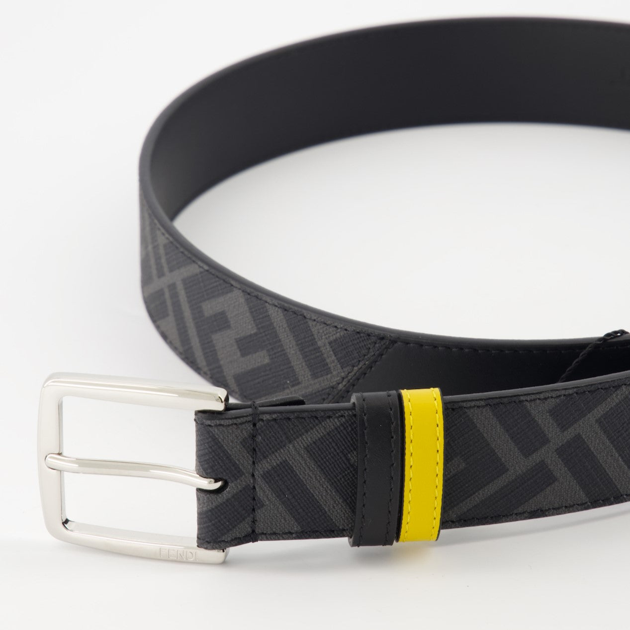 Ceintures Ceinture FF Fendi Noir Homme