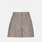 Shorts Short en mohair Fendi Gris Femme