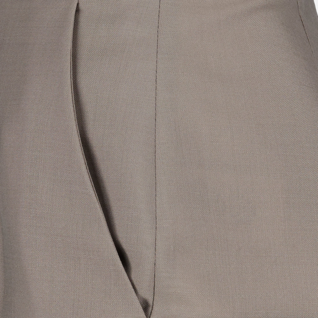 Shorts Short en mohair Fendi Gris Femme