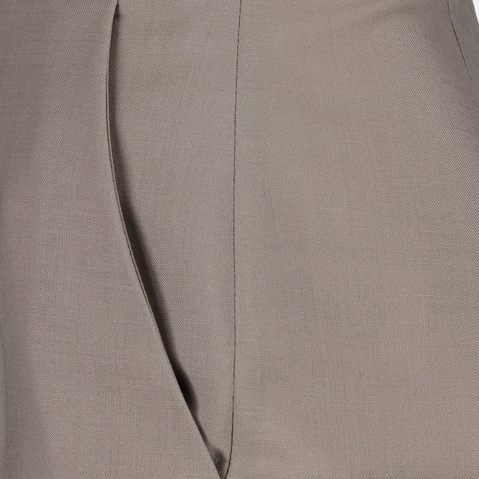 Shorts Short en mohair Fendi Gris Femme