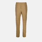 Pantalones Pantalones Rectos Fendi Marrón Homme