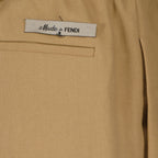 Pantalones Pantalones Rectos Fendi Marrón Homme