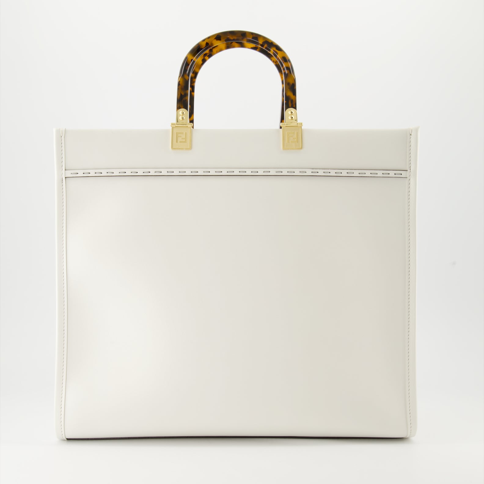 Borse tote Sac cabas Sunshine Fendi Bianco Femme