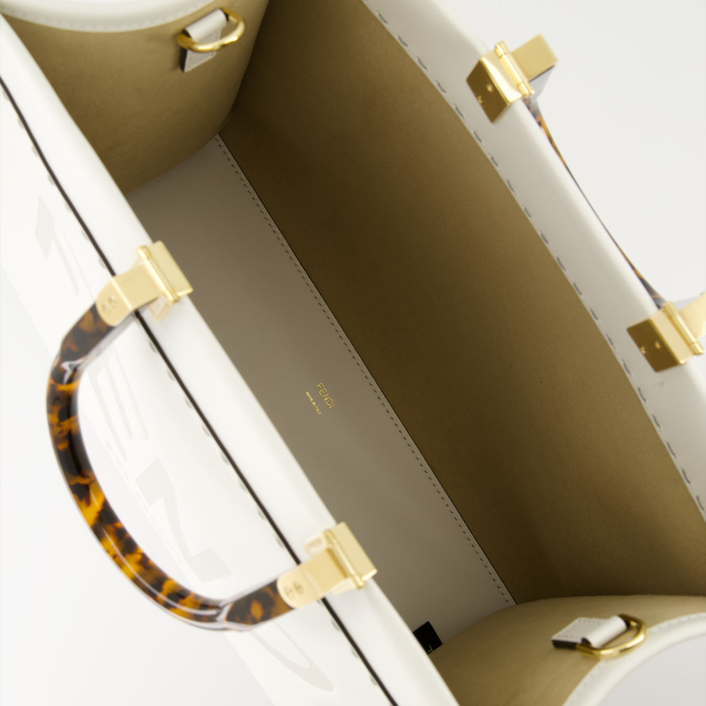 토트백 Sac cabas Sunshine Fendi 하얀색 Femme