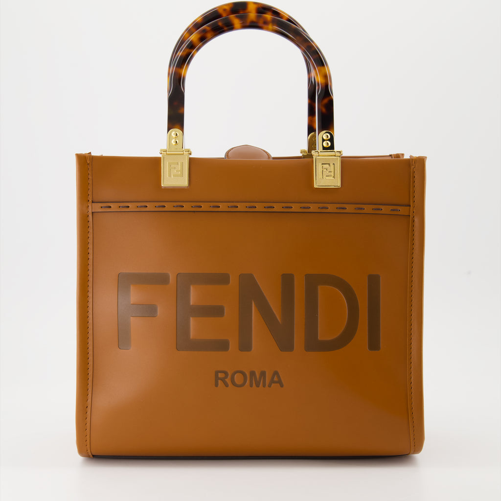 Tote bags Sunshine tote bag Fendi Brown Women