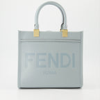 Tote bags Sac cabas Sunshine Fendi Blue Femme