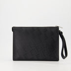 Pouches Pochette Fendi Shadow Diagonal Fendi Black Homme