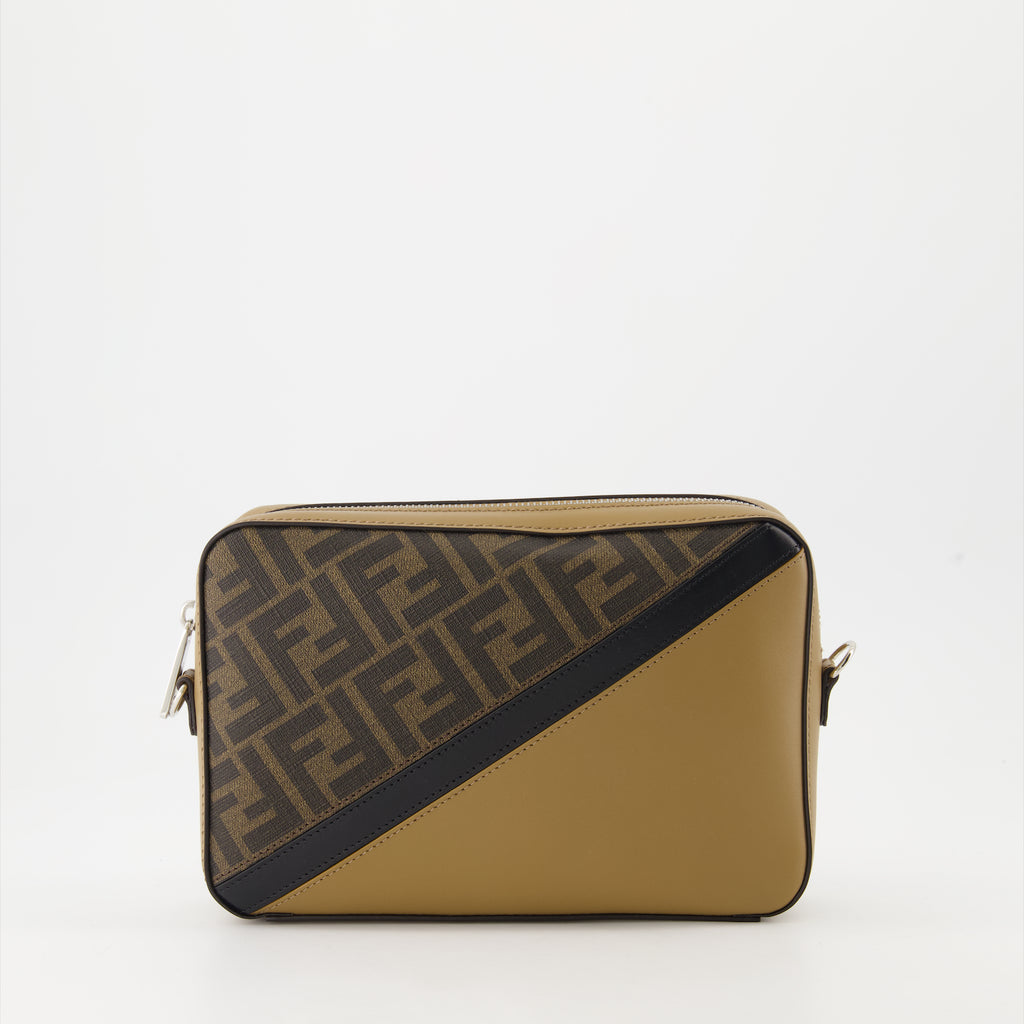 Pochettes Sac camera Fendi Diagonal Fendi Marron Homme