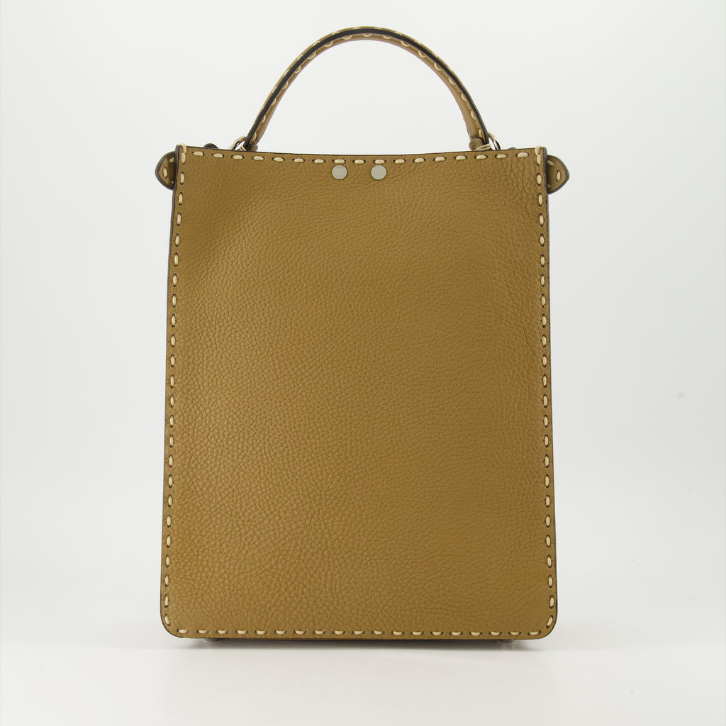 Borse a tracolla Sac Peekaboo ISeeU X-Lite Fendi Beige Homme