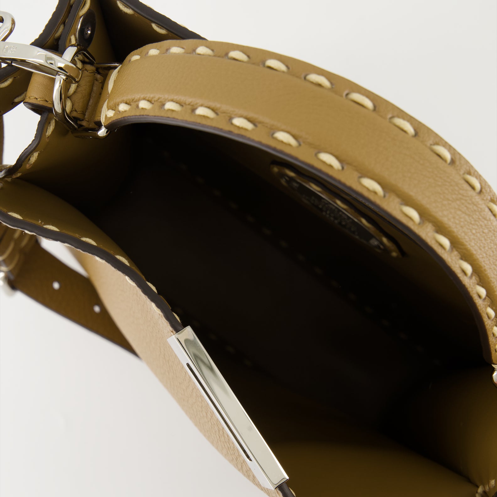 Borse a tracolla Sac Peekaboo ISeeU X-Lite Fendi Beige Homme