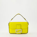 Borse a mano e a spalla Sac Baguette Fendi Giallo Femme