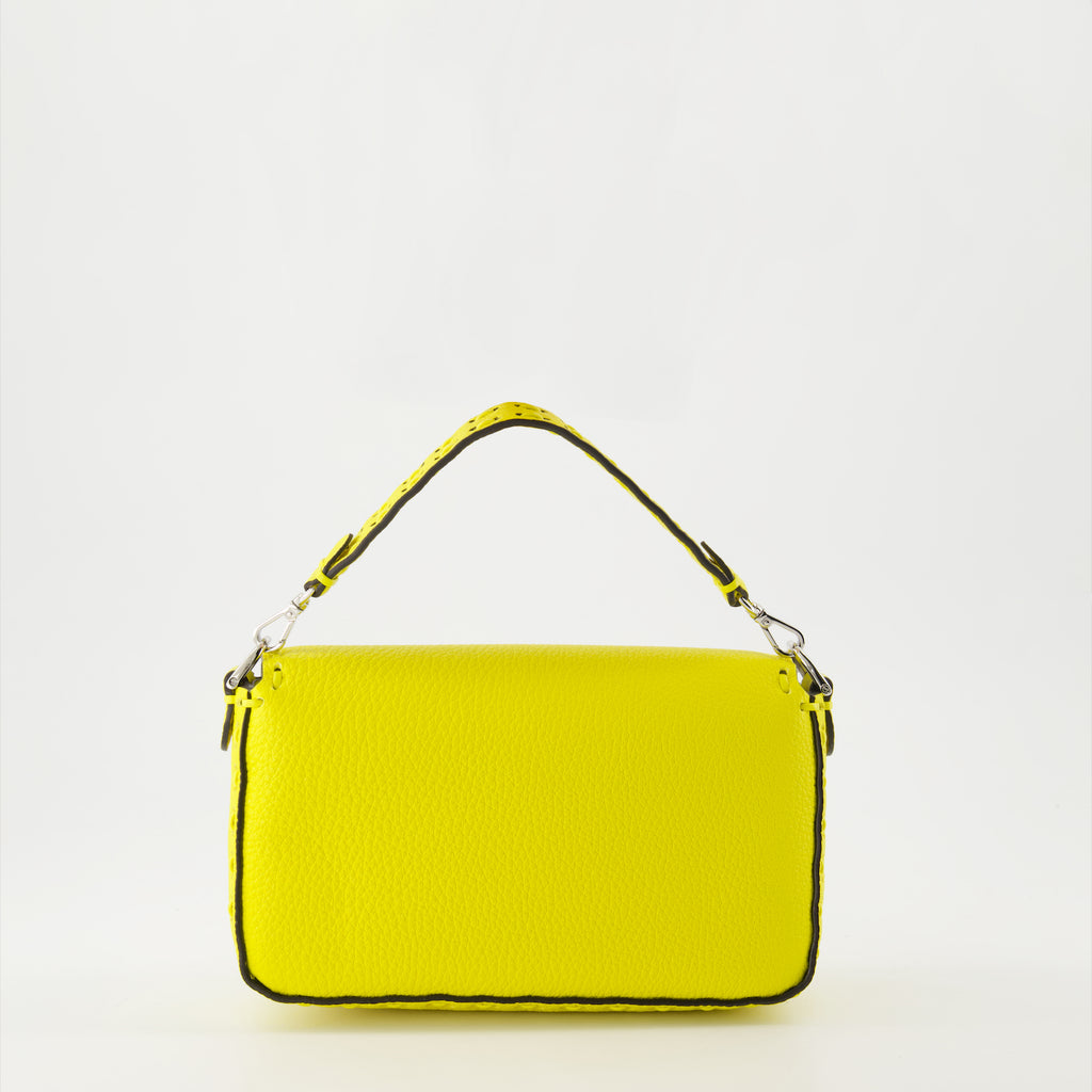 Borse a mano e a spalla Sac Baguette Fendi Giallo Femme