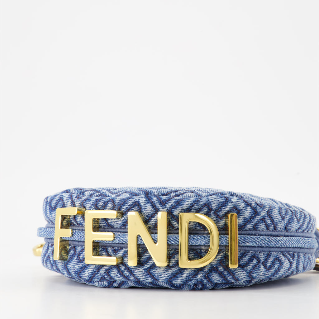 Borse a mano e a spalla Sac Fendigraphy nano Fendi Blu Femme