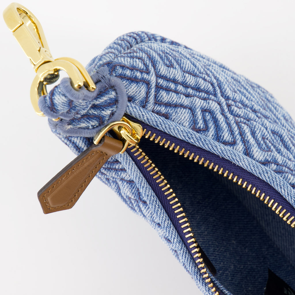 Borse a mano e a spalla Sac Fendigraphy nano Fendi Blu Femme