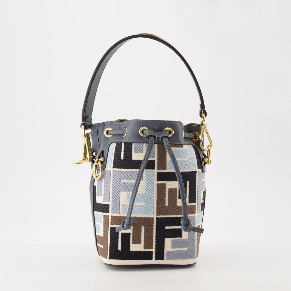 Sacs seau Sac seau Mon Trésor Fendi Bleu Femme