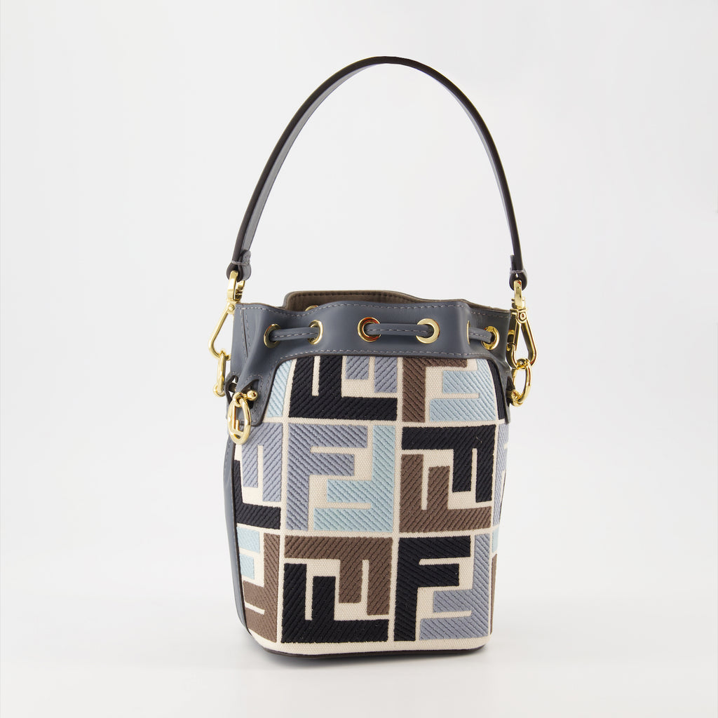 Sacs seau Sac seau Mon Trésor Fendi Bleu Femme