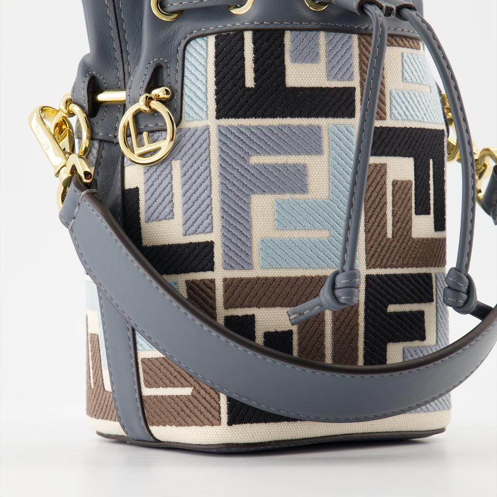 Sacs seau Sac seau Mon Trésor Fendi Bleu Femme