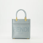 Borse a mano e a spalla Sac Sunshine Fendi Blu Femme