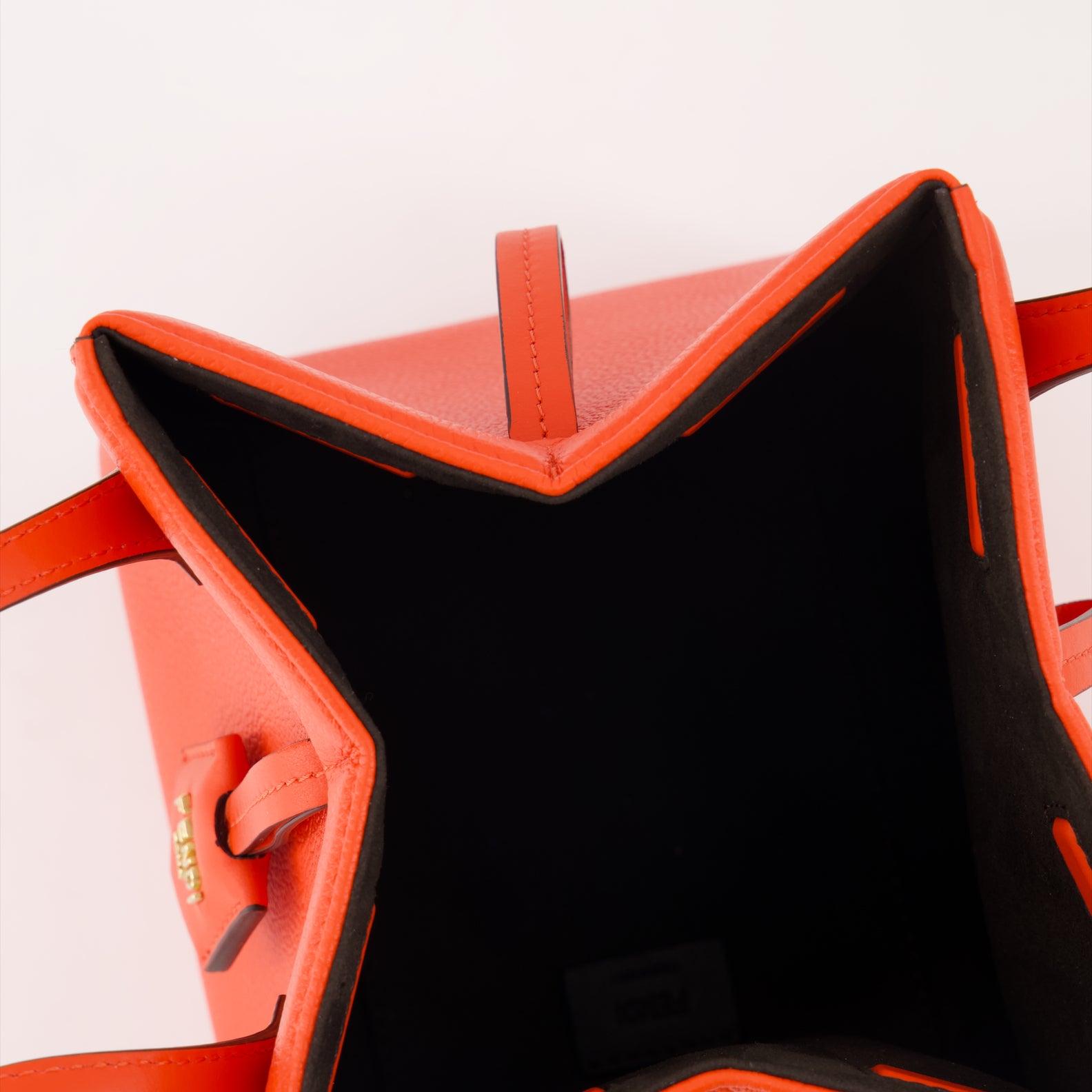 Bucket bags Origami bag Fendi Orange Women