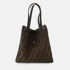 Tote bags Sac Fendi Origami Fendi Brown Femme