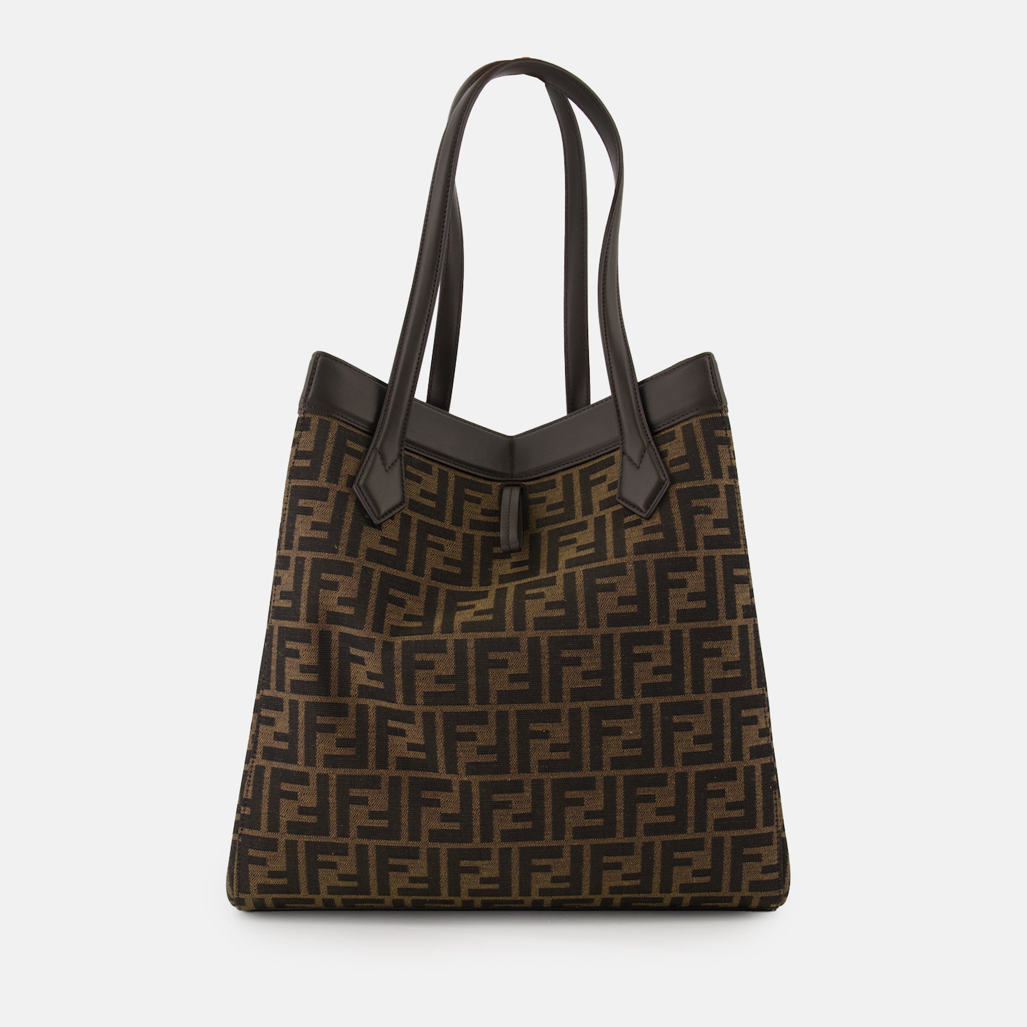 Tote bags Sac Fendi Origami Fendi Brown Femme