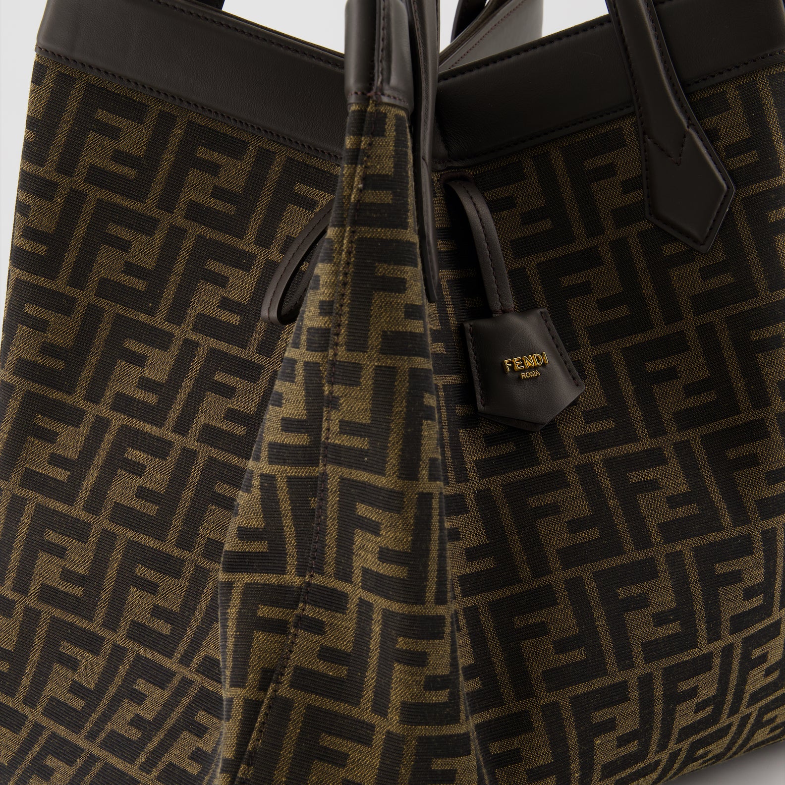 Tote bags Sac Fendi Origami Fendi Brown Femme