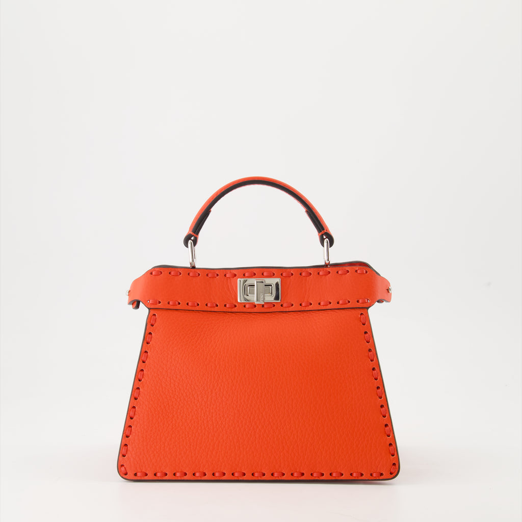 Borse a mano e a spalla Sac Peekaboo ISeeU Fendi Rosso Femme
