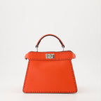 Borse a mano e a spalla Sac Peekaboo ISeeU Fendi Rosso Femme