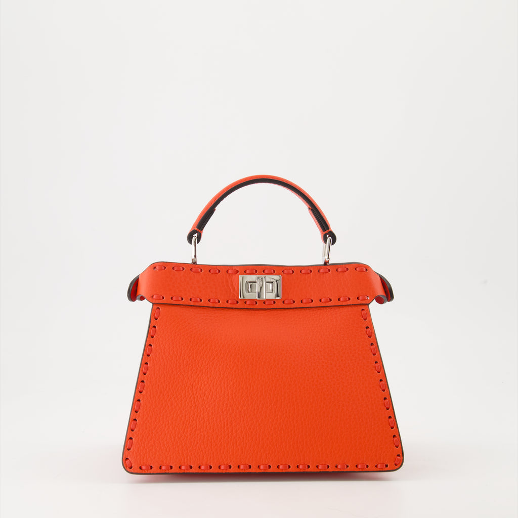 Borse a mano e a spalla Sac Peekaboo ISeeU Fendi Rosso Femme
