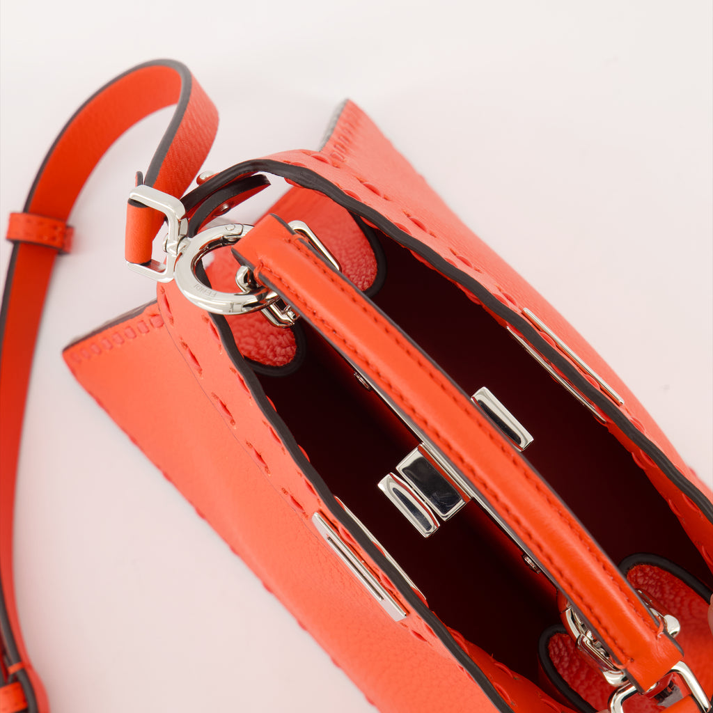 Borse a mano e a spalla Sac Peekaboo ISeeU Fendi Rosso Femme