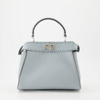 Bolsos de mano y al hombro Sac Peekaboo mini Fendi Azul Femme
