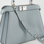 Handbags and shoulder bags Peekaboo ISeeU Bag Fendi Blue Femme