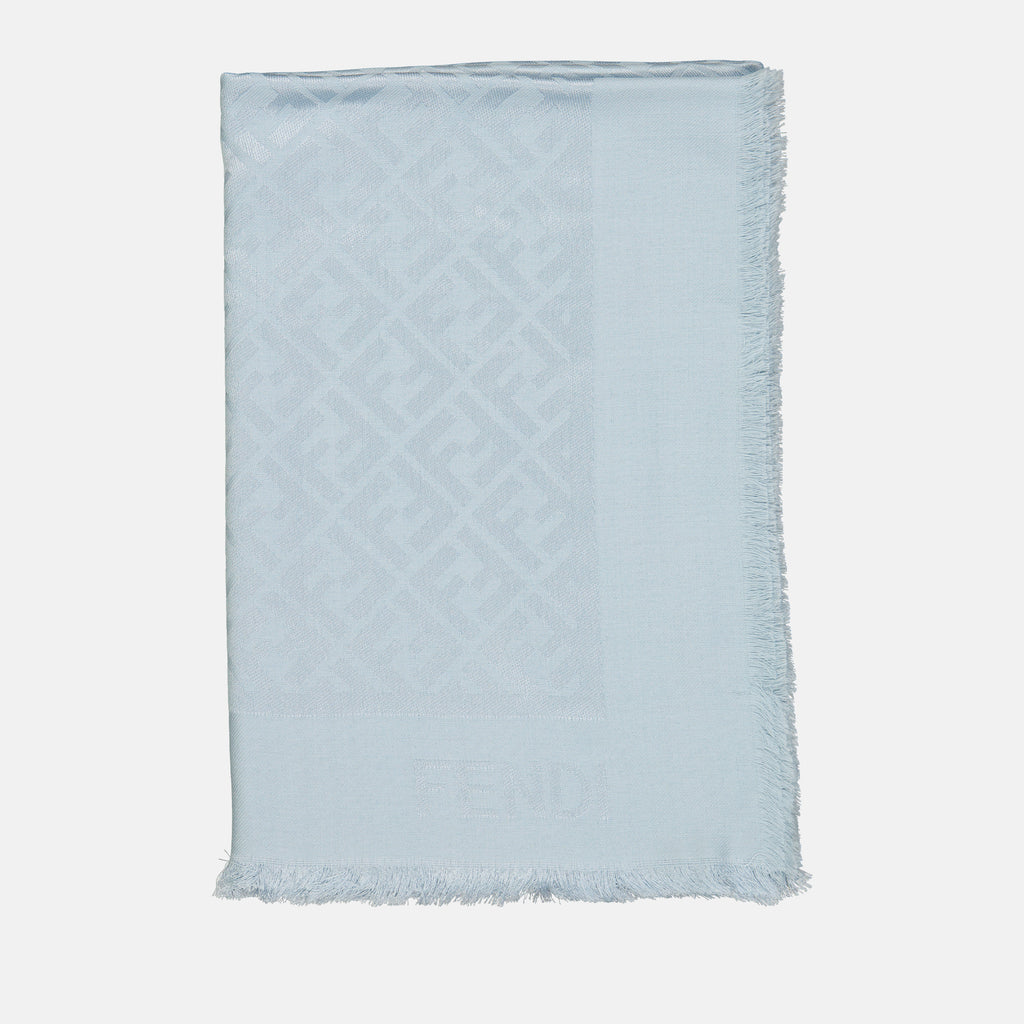 Sciarpe e guanti Châle FF Fendi Blu Femme
