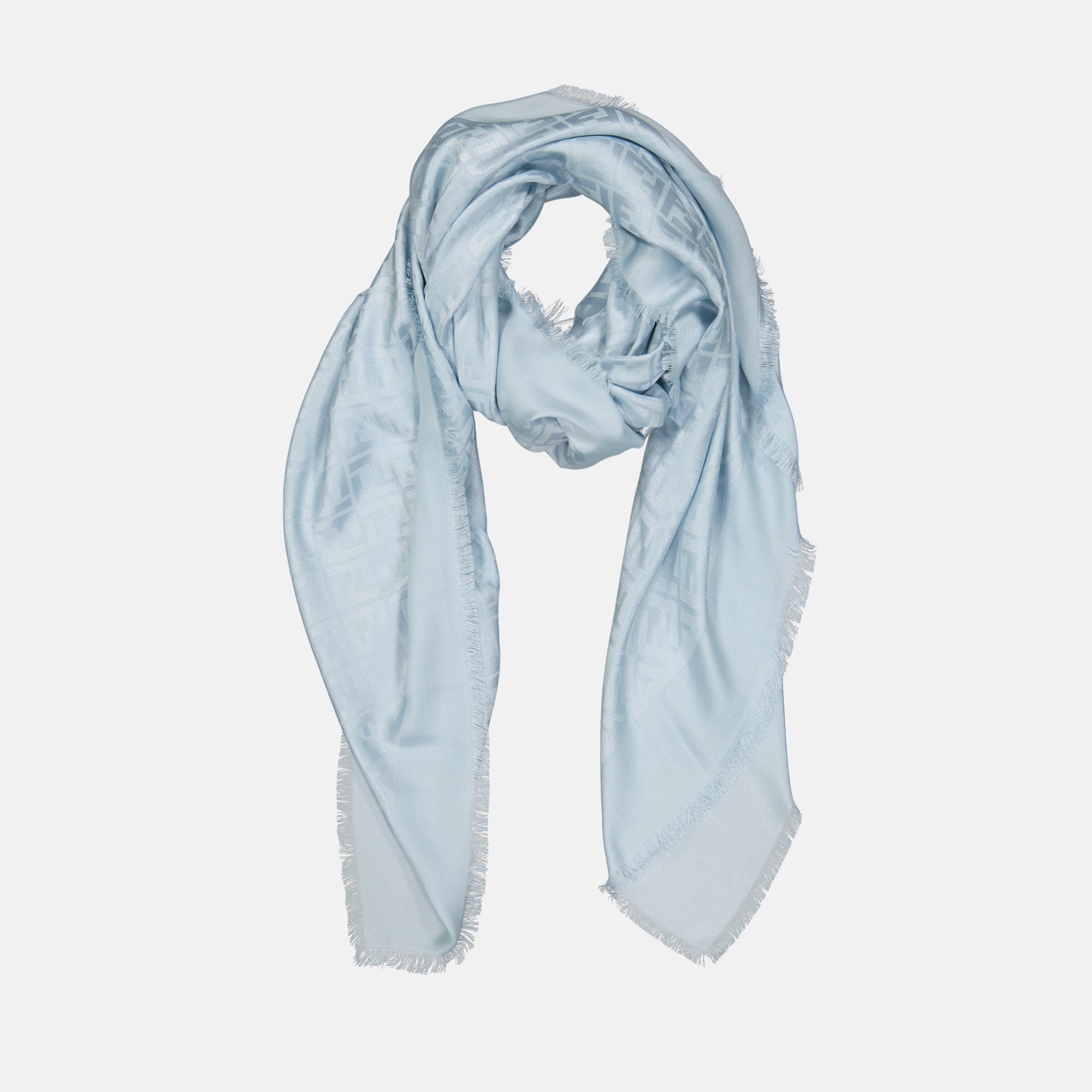 Sciarpe e guanti Châle FF Fendi Blu Femme