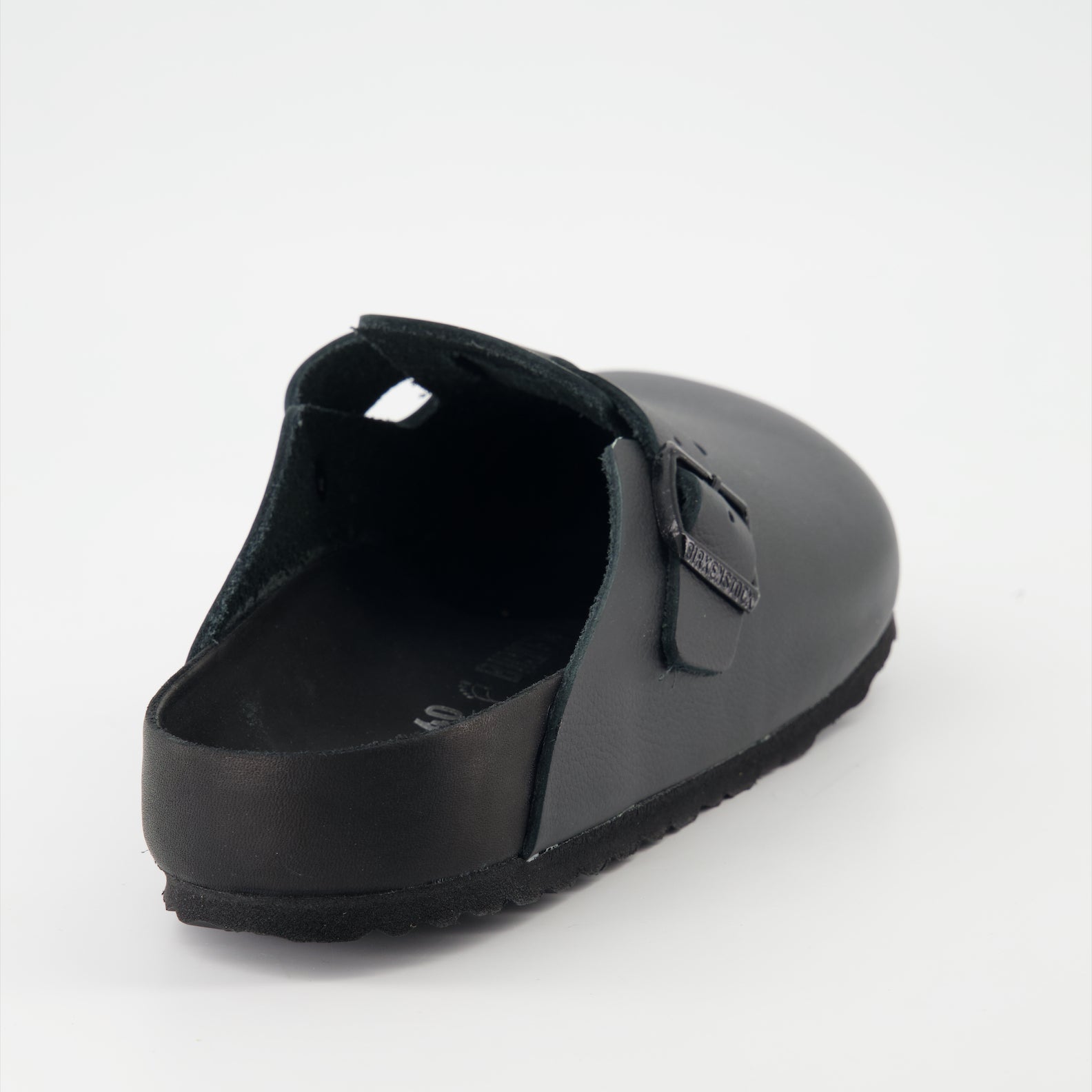 Chaussures ouvertes Mules Boston Birkenstock Noir Homme