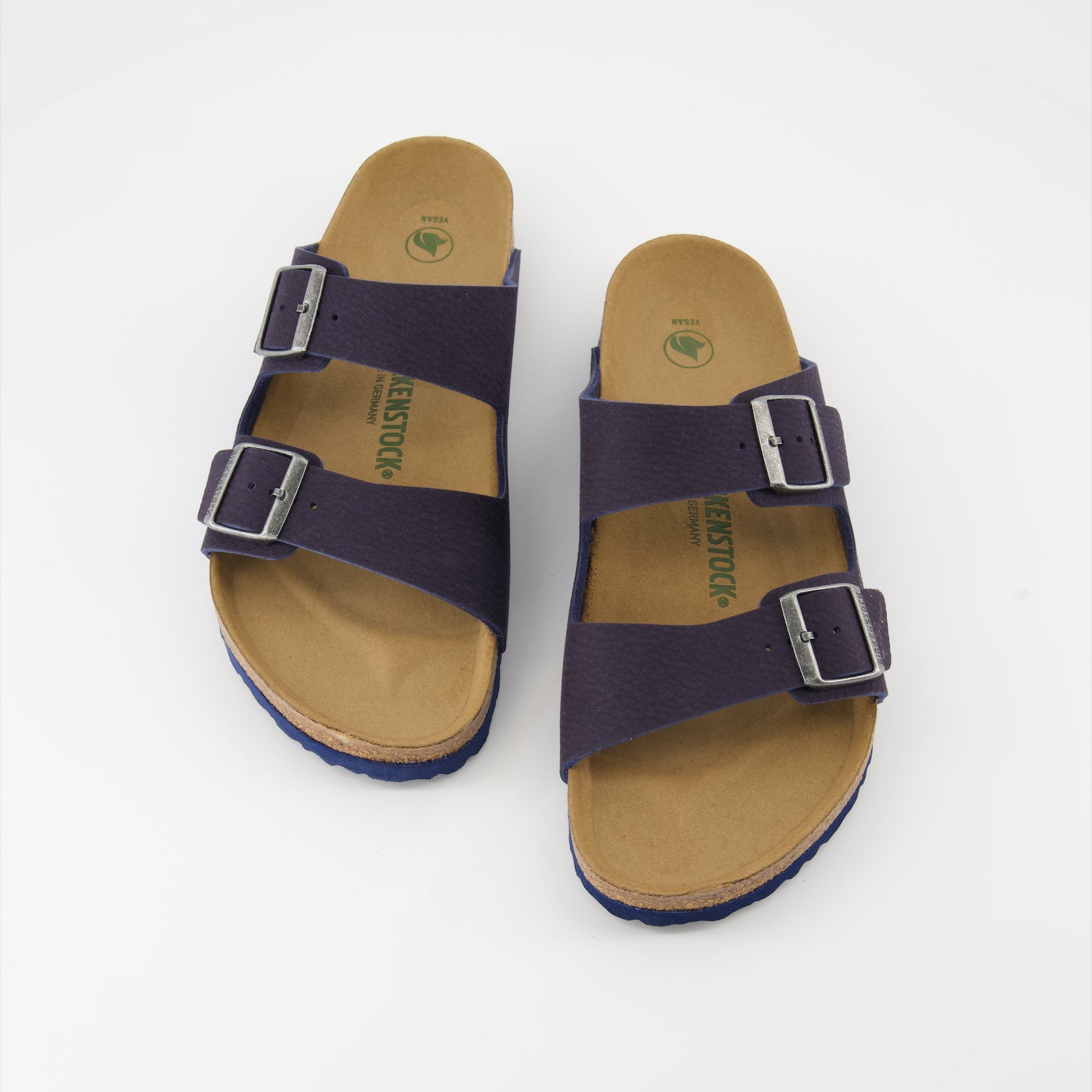 Chaussures ouvertes Claquettes Arizona Birkenstock Bleu Homme
