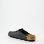 Chaussures ouvertes Mules Boston Birkenstock Noir Homme