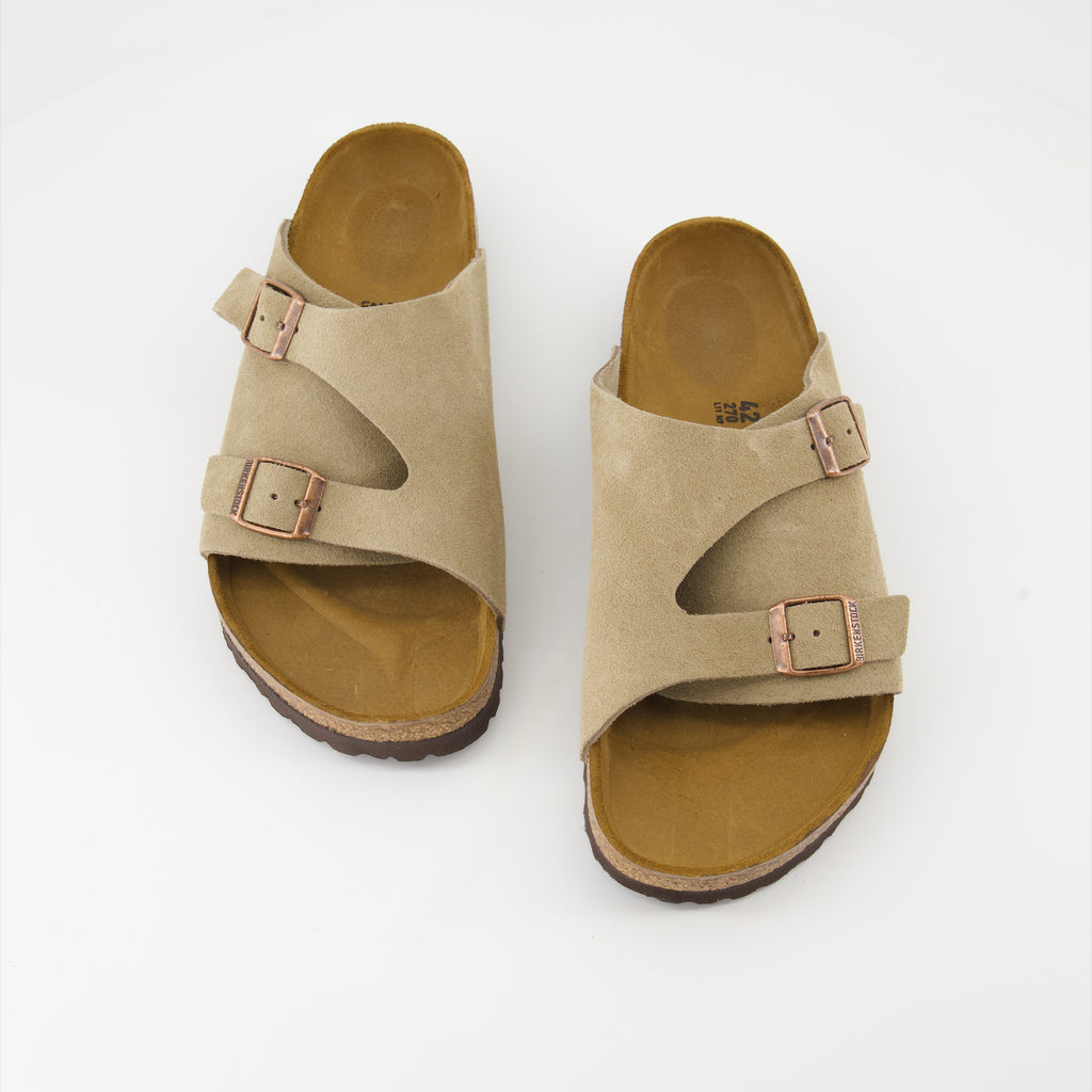Zapatos abiertos Zürich Slippers Birkenstock Beige Homme