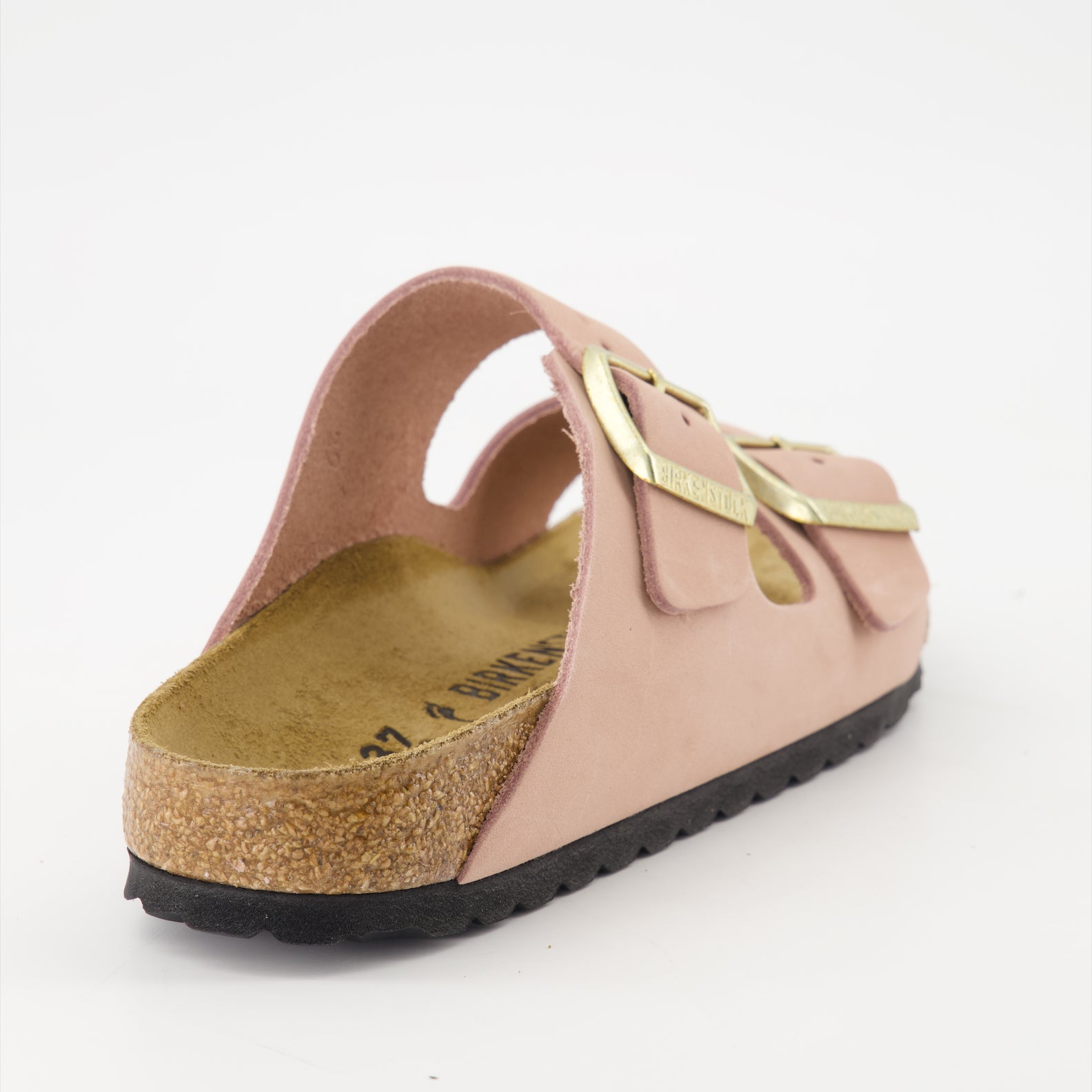 Offene schuhe Claquettes Arizona Birkenstock Rosa Femme